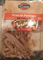 Tiras de Pechuga de Pollo