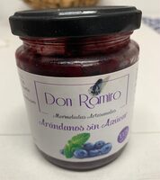 Mermelada de arándanos sin azucar