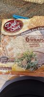 6 Wraps de farine de blé entier