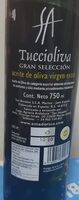 Aceite de oliva virgen extra