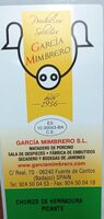 Chorizo Picante García Mimbrero