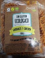 Fusilli garbanzo y cúrcuma