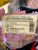 Galletes Centeno Integral
