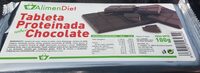 Tableta proteinada sabor chocolate