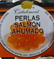 Perlas salmon ahumado