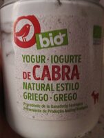 Yogur de cabra natural estilo griego