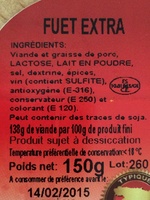 Fuet extra