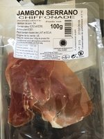 Jambon serrano chiffonade