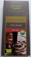 Chocolate negro 74% biosuit