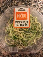 Espirales de calabacín