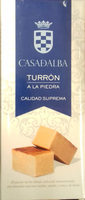 Turrón a la piedra
