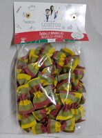 Farfalle amarillas Rojas y verdes