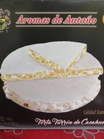 Tarta turron de cacahuète