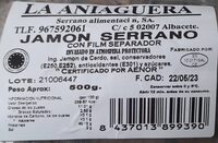 Jamon serrano