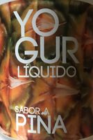 Yogur líquido sabor piña
