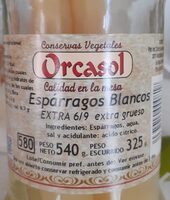 Espárragos blancos