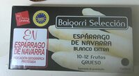 Espárrago de Navarra blanco extra