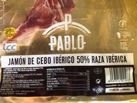 Jamon de cebo iberico 50% raza iberica