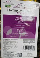 Hacienda aceites el Palo
