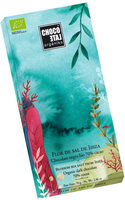Chocolate negro con flor de sal de Ibiza