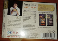 Arroz frito con pollo