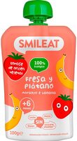 Fresa y plátano