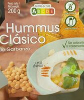 Hummus clásico de garbanzo