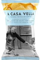 Patatas fritas elaboradas en aceite de oliva virgen extra y sal mineral del Valle de Añana