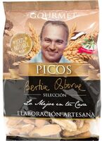 Selección gourmet picos de pan de elaboración