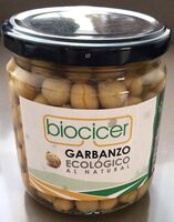 Garbanzo ecológico al natural