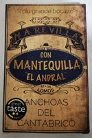 Anchoas del Cantábrico con mantequilla
