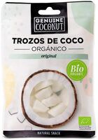 Trozos de coco orgánico