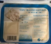 Tofu blando natural