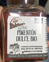 Pimenton dulce Bio