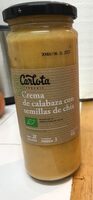 Crema de calabaza con chia