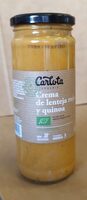 Crema de Lenteja Roja y Quinoa