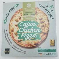 Cajún chicken pizza