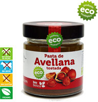 Pasta de avellana tostada Ecológico