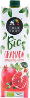 Bio zumo de granada ecológico con ágave