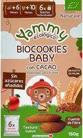 Biocookies baby con cacao