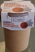 Crema de moniato i castanyes