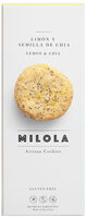 Galletas limón y semillas de chía