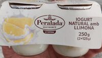 Iogurt natural con limón