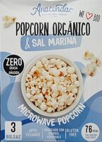 Popcorn orgánico