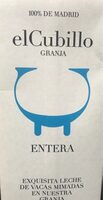 Leche entera el Cubillo