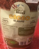 Cacao en polvo