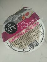 Perlas de Queso con Mermelada de Higo