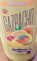 Gazpacho de mango y naranja