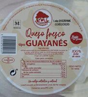Queso Fresco tipo Guayanés