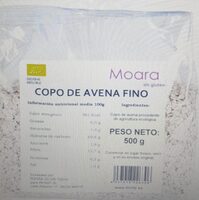 Copos de avena fino